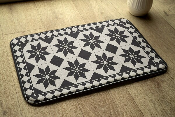 Covor living Model geometric cu stele