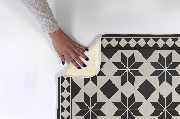 Covor living Model geometric cu stele