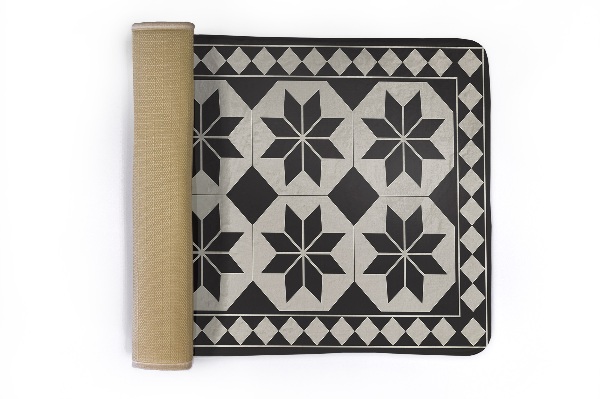 Covor living Model geometric cu stele