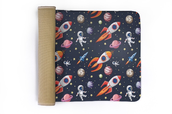 Covor Rachete cu planete și astronauți