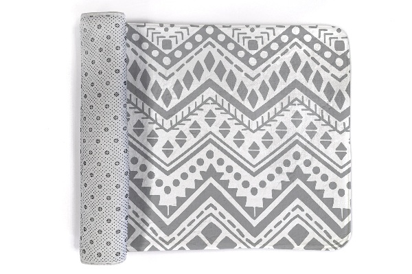 Covor Model în zigzag cu forme geometrice