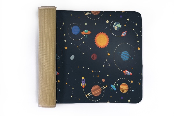 Covor Motiv cosmic cu planete și rachete