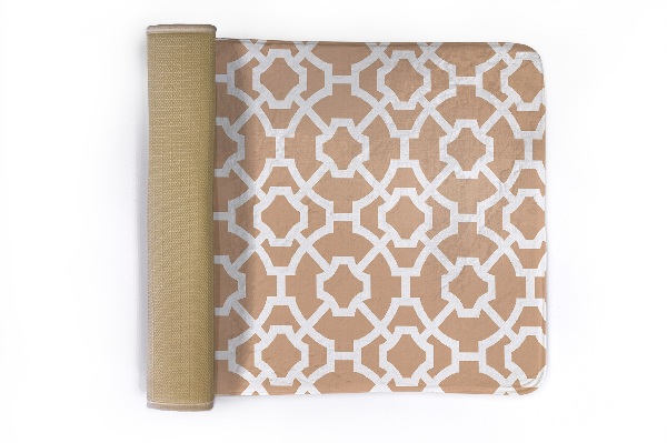 Covor Model geometric de trifoi marocan