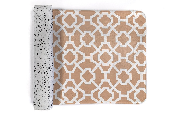 Covor Model geometric de trifoi marocan