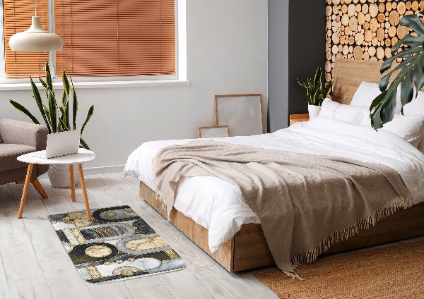 Covor Modele geometrice cu texturi marmorate