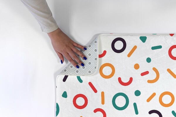 Covor Forme geometrice colorate