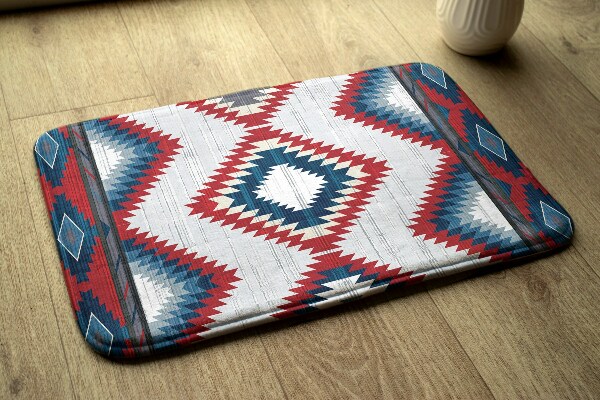 Covor Model geometric în stil aztec