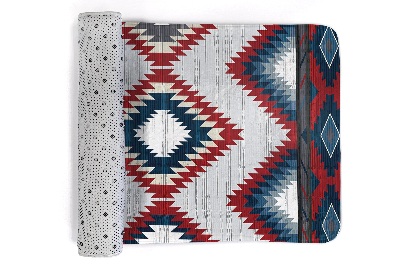 Covor Model geometric în stil aztec