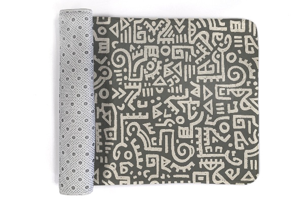 Covor Modele și simboluri geometrice abstracte