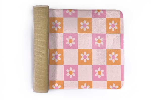 Covor living Model floral pastel