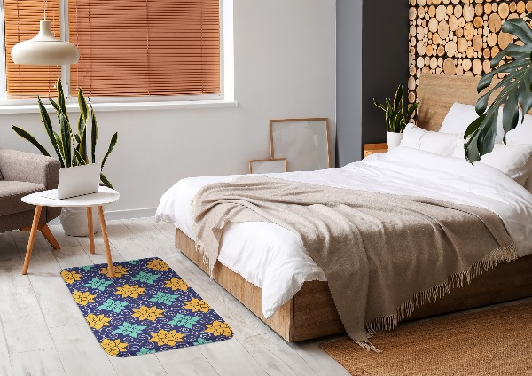 Covor Model floral geometric