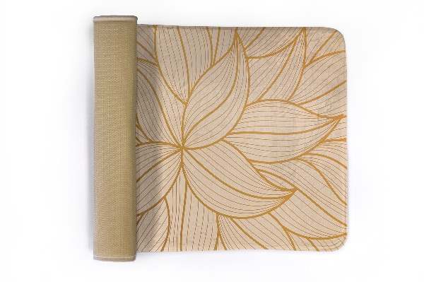 Covor Model floral cu petale de frunze