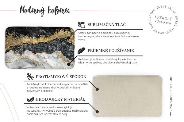 Covor Aripă de fluture