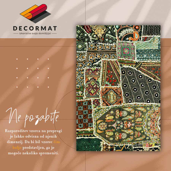 Covor interior din vinil Stilul mozaic turcesc