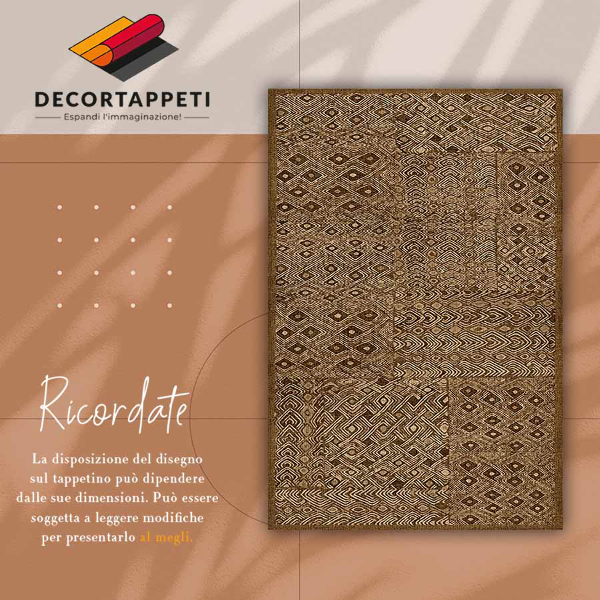 Covor interior din vinil Model tribal