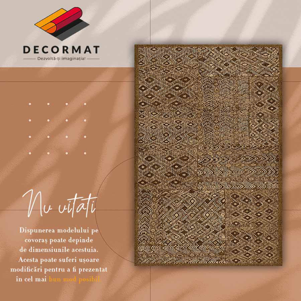 Covor interior din vinil Model tribal