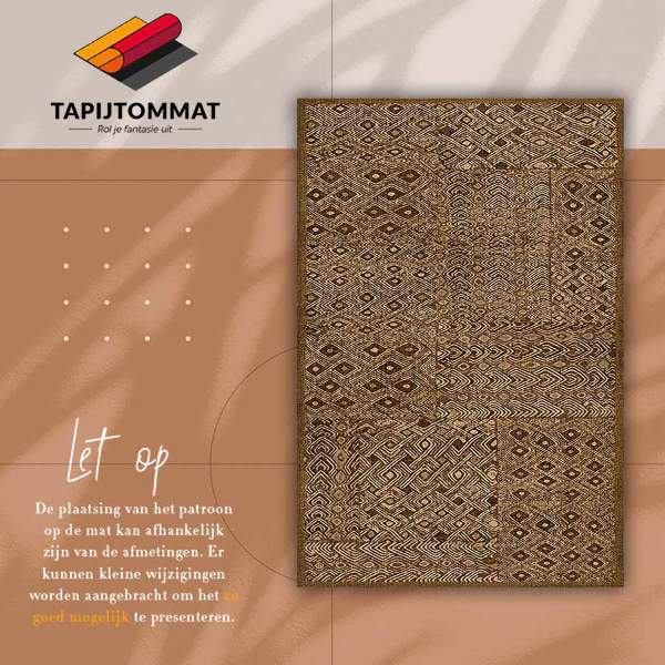 Covor interior din vinil Model tribal