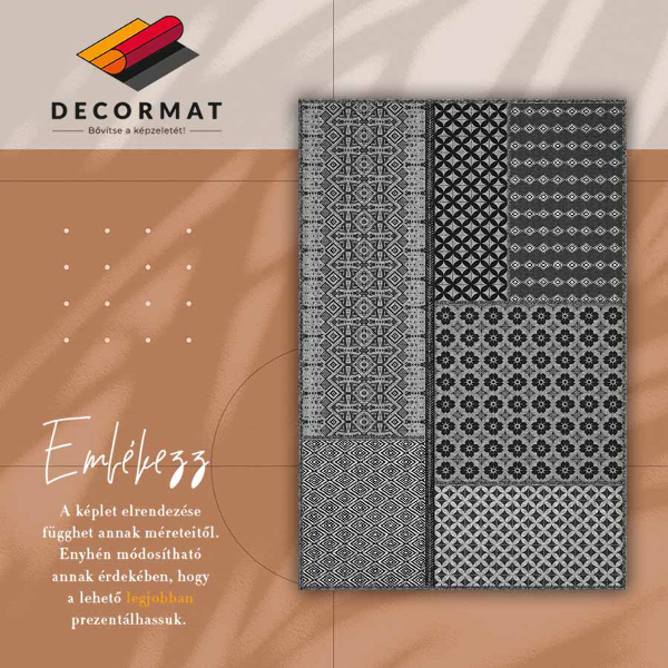 Covor de vinil acasă Stilul aztec