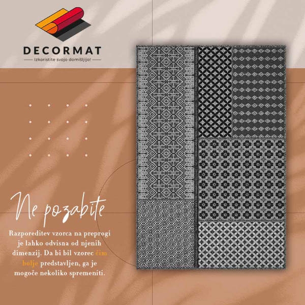 Covor de vinil acasă Stilul aztec