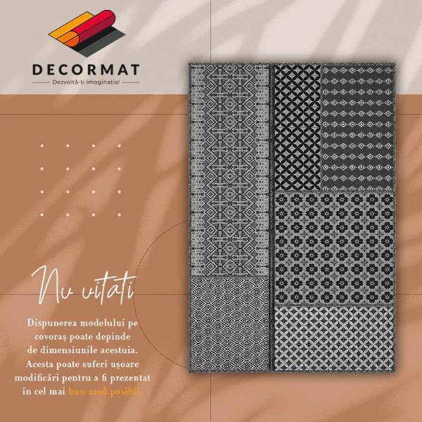 Covor de vinil acasă Stilul aztec