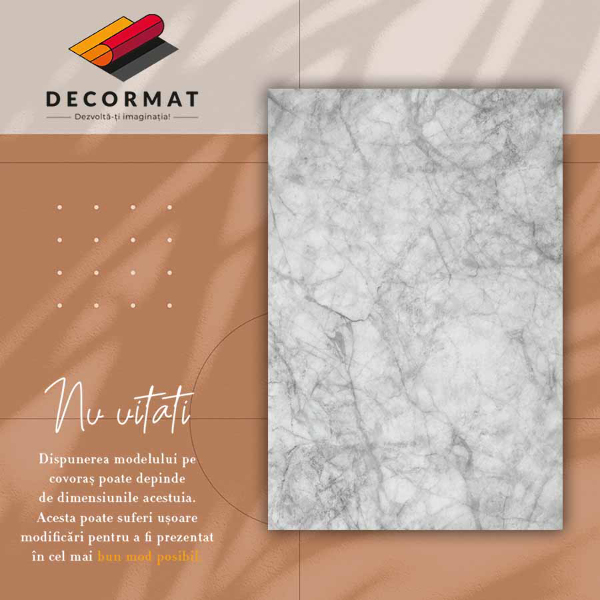 Covor de vinil acasă Beton marmura