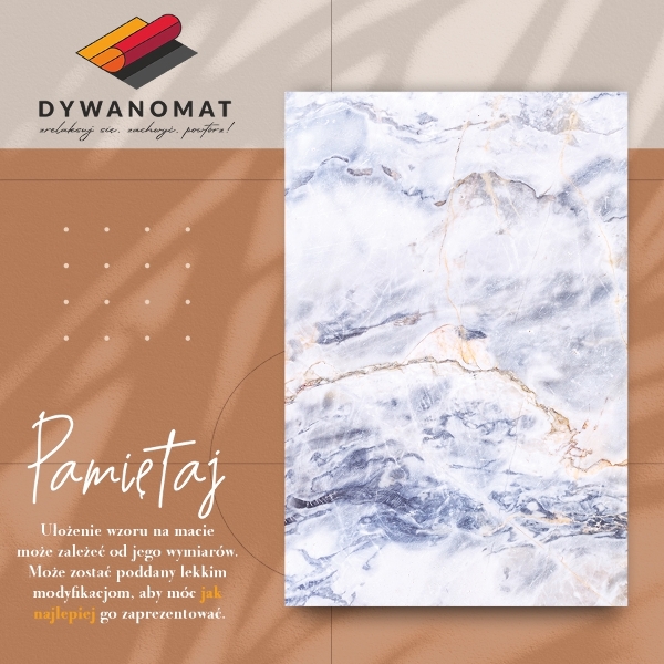 Covor de vinil acasă Fisuri aur marmura