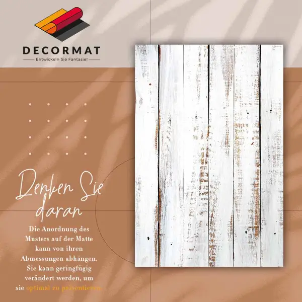 Covor de vinil Rustic din lemn