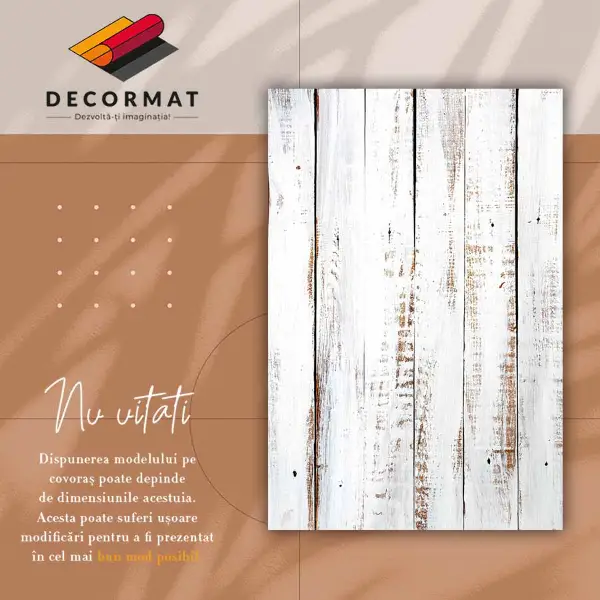 Covor de vinil Rustic din lemn