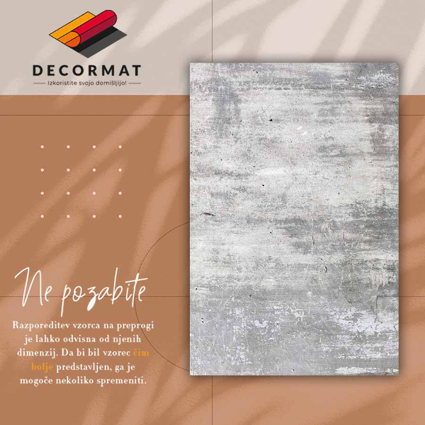 Covor de vinil Beton uzat