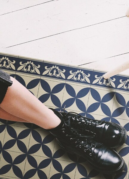 Covor de vinil Model azulejos