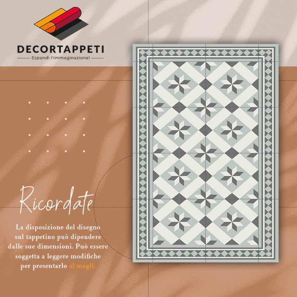 Covor de vinil Stea cu opt colțuri