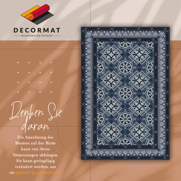 Covor de vinil acasă Navy talavera
