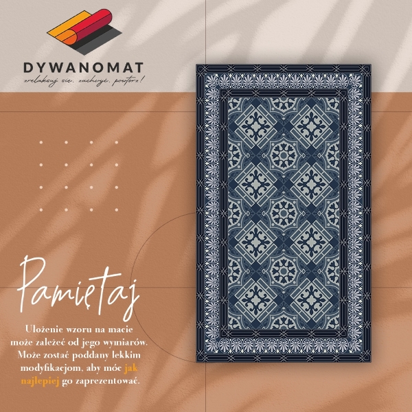 Covor de vinil acasă Navy talavera