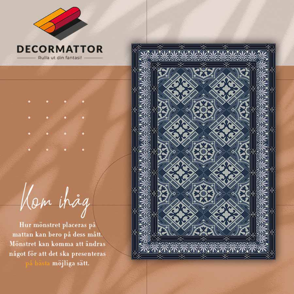 Covor de vinil acasă Navy talavera