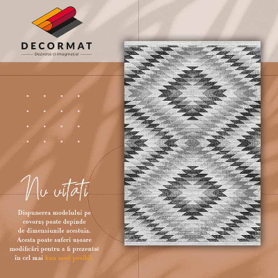 Covor de vinil Model geometric gray