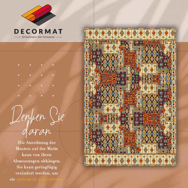 Covor de vinil acasă Mozaic geometrică