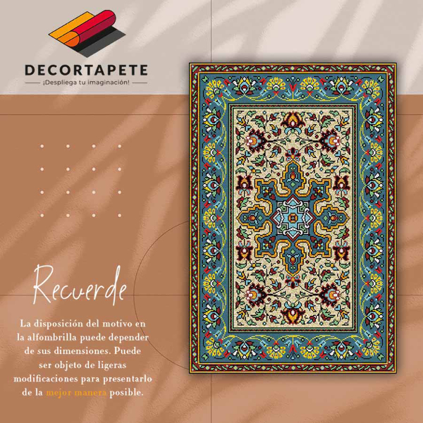 Covor interior din vinil Modele geometrice colorate