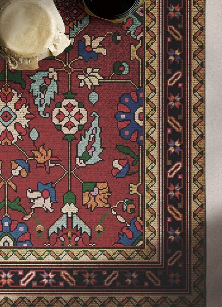 Covor de vinil Mozaic poporului
