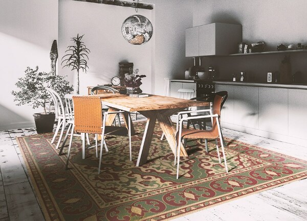 Covor interior din vinil Model simetric
