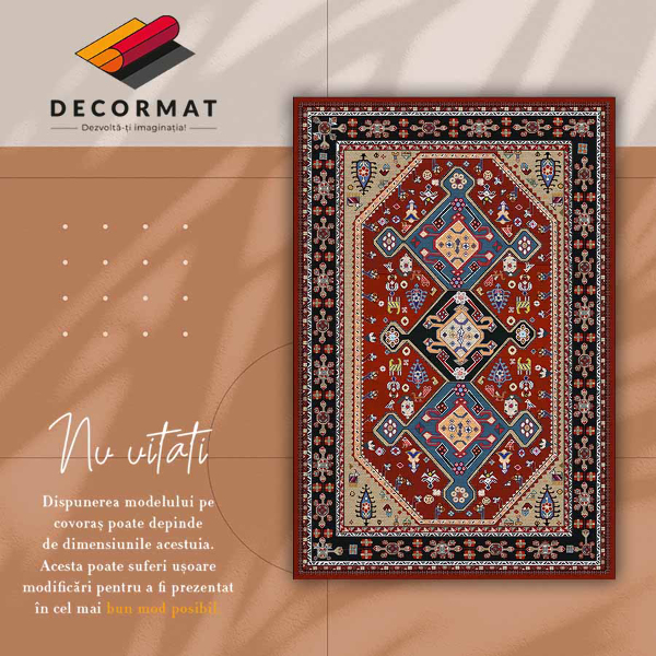 Covor de vinil acasă Textura persană
