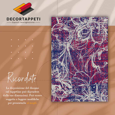 Covor interior din vinil Abstractizare retro