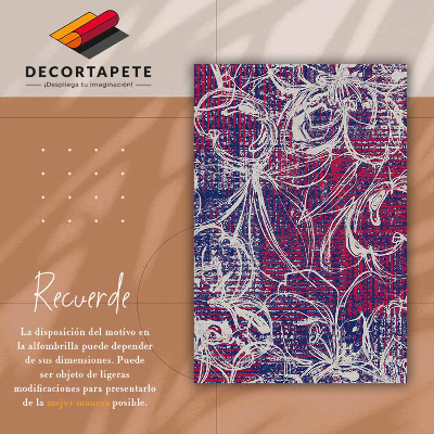 Covor interior din vinil Abstractizare retro