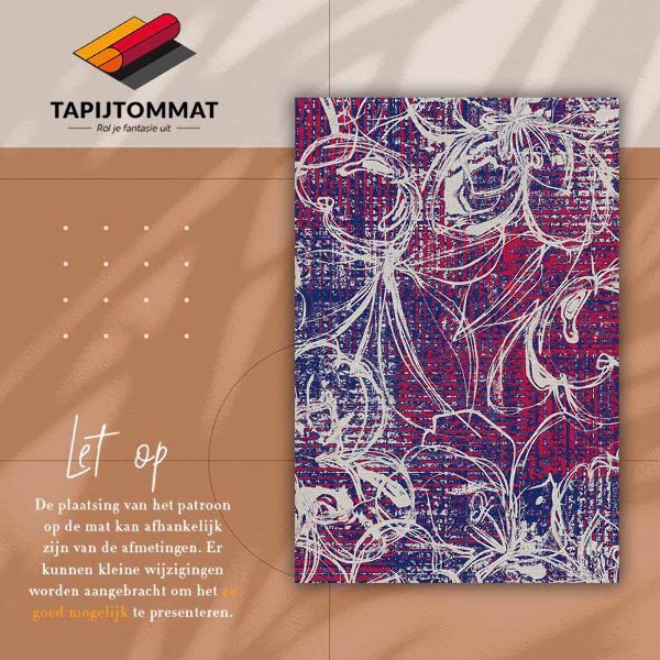 Covor interior din vinil Abstractizare retro