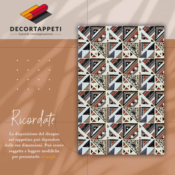 Covor interior din vinil Mozaic geometric