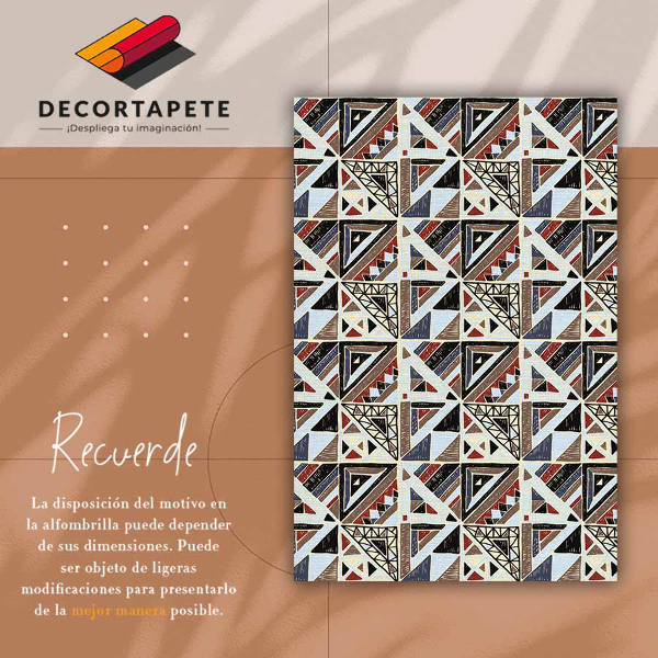 Covor interior din vinil Mozaic geometric