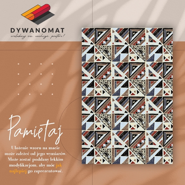 Covor interior din vinil Mozaic geometric