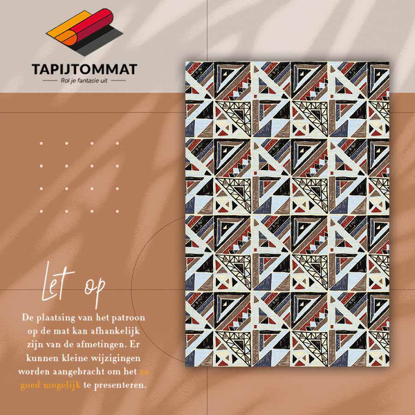 Covor interior din vinil Mozaic geometric