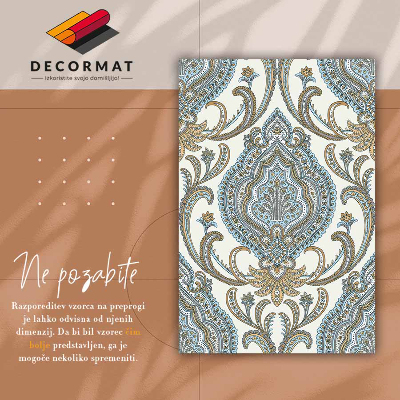 Covor interior din vinil Textura paisley