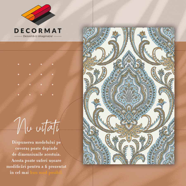 Covor interior din vinil Textura paisley