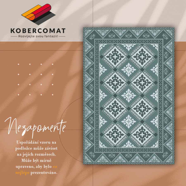 Covor interior din vinil Geometrie și ornamente